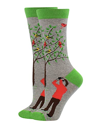 Bird Watcher Socks for Women Gift for Bird Lovers2