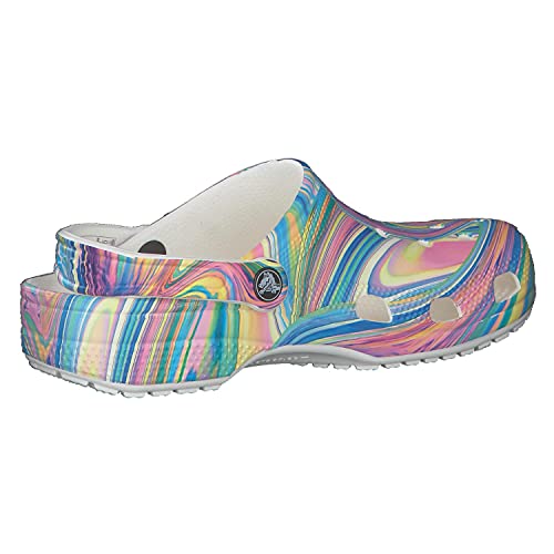 Image of crocs Unisex-Adult Men's and Women's Classic Tie Dye Clog Clogs