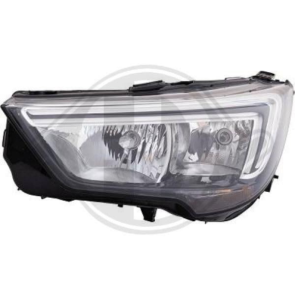 Phare gauche Crossland X pour remplacer un bloc optique brisé