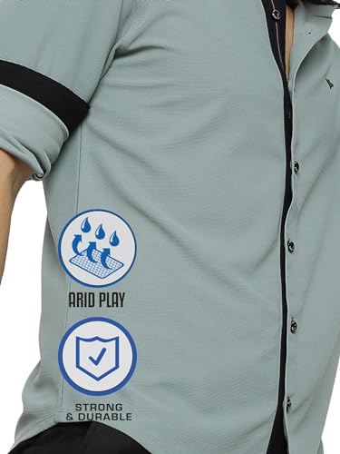 Image of STELLERS Men's Premium Full Sleeve Shirt | Feather Touch Feel| Regular Fit| Odour Resistant| Anti-Static| Wrinkle Free| Quick Dry | Stretchable| Lightweight| Sweat-Proof