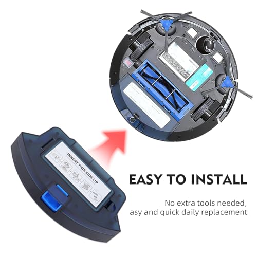 Image of Dust Bin Box Compatible with Eufy RoboVac 11S, 15C, 30, 30C, 35C, 25C, 12, 15T, 35C, G30 Robot Vacuum Cleaner - Waste Collection Dustbin Box Replacement Accessories Spare Parts