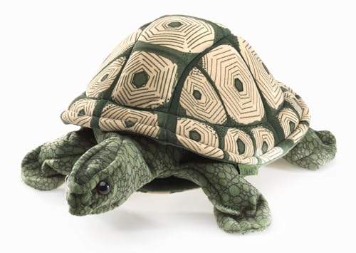 Folkmanis 2181 Landschildkröte (helles Muster)