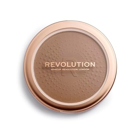 REVOLUTION BEAUTY, Mega Bronzer in Polvere, Opaco 0 - Cool, Brown