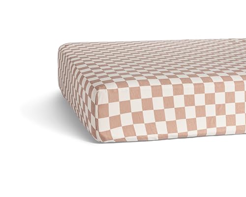 Image of Parker Baby Soft & Durable Fitted Baby Crib Sheets | Snug Fit for Standard Crib Mattresses | Machine Washable, Fade-Resistant & Modern Nursery Designs