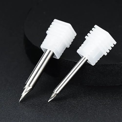 Fraise à graver 3D carbure à queue 3.175mm et 10 degrés pour rainure en V CNC