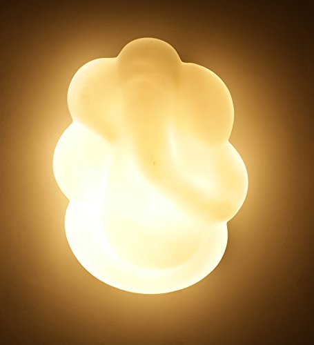 Image of Golden Light Ganesha Wall Mounted Lamp - Metal & Glass | Perfect for Home, Hall, Living Room, Bedroom, Hotel, Office Decoration | Ideal for Pooja Room & Mandir | Ganpati Decorative Lamp