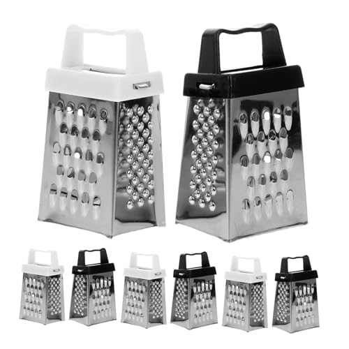 Rallador compacto de acero inoxidable Garneck 8 piezas miniatura 1