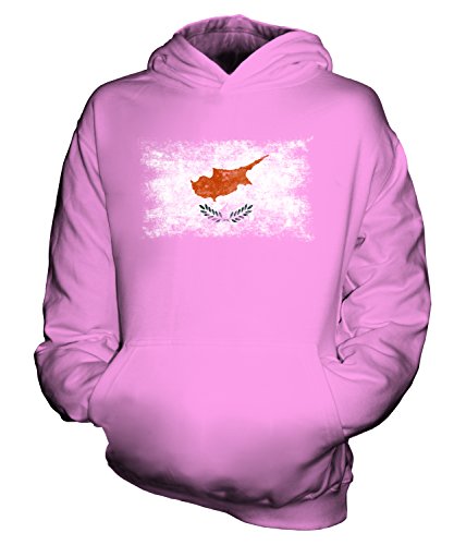 Sweat-shirt à capuche Chypre durable avec finitions soignées pour enfant