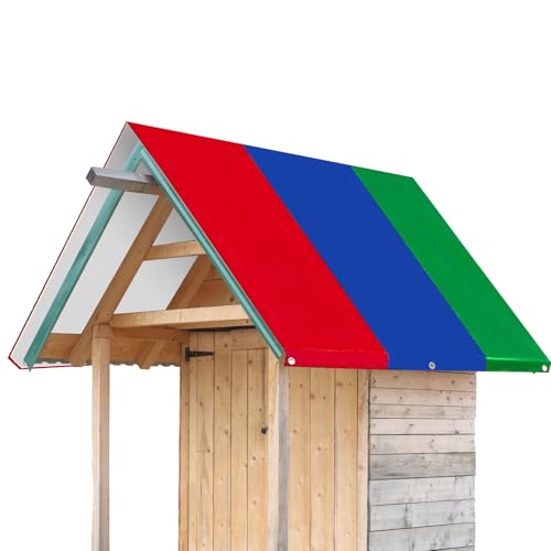 Tarp de reemplazo de reemplazo del patio de juegos, lona de reemplazo de swing | Cuerpo de techo de juegos impermeable - 132x226cm/51.97x88.98 pulgadas Tarp de juegos de juegos, accesorios de descubri