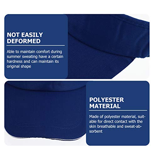 BESPORTBLE 5 Pcs Esporte Baeball Atlético Ao Ar Livre Viseira Chapéu de Sol Dobrável Ajustável Prote