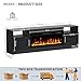 BREEZEHEAT Electric Fireplace TV Stand with 36 inch Fireplace Up to 80
