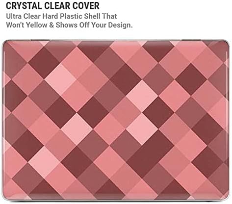 Skinit Case + Skin Compatible with MacBook Air 13in M1 (2021) Originally Designed Autumn Red Geometric Design