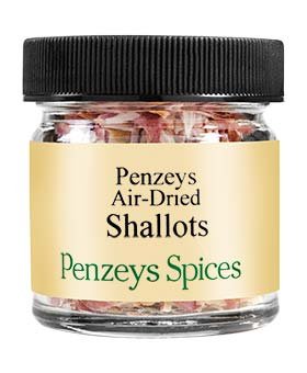 Penzeys Air-Dried Shallots 0.5 oz 1/4 cup jar Pack of 1