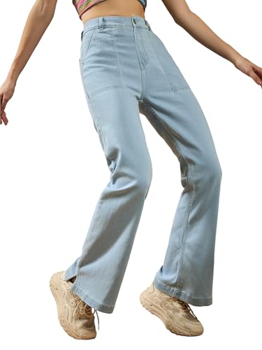 Image of Dolce Crudo High Rise Bootcut Jeans for Women