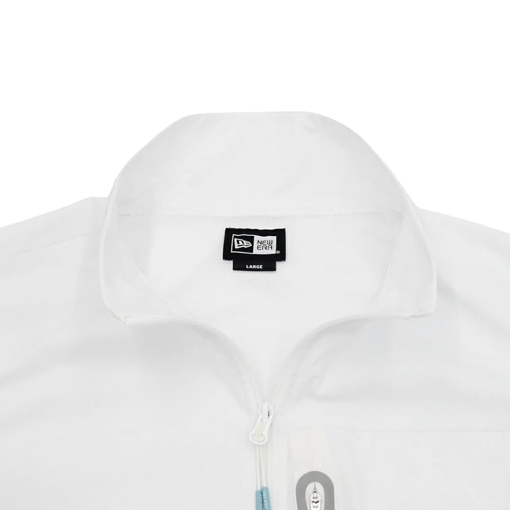 Amazon.co.jp: New Era GF WOVEN Full Zip Vest Golf Zip-up