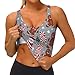 Women Girls Yoga Bras U-Shaped Back Comfy Athletic Tops Padded Sleeveless Activewear for Gym Exercise, Christmas Gingerbread Man Snowman Candy