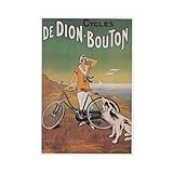 Poster sur toile de bouton de Dion 1925 - Dcoration de chambre  coucher, bureau, chambre - Cadeau - 30 x 45 cm - Style 15