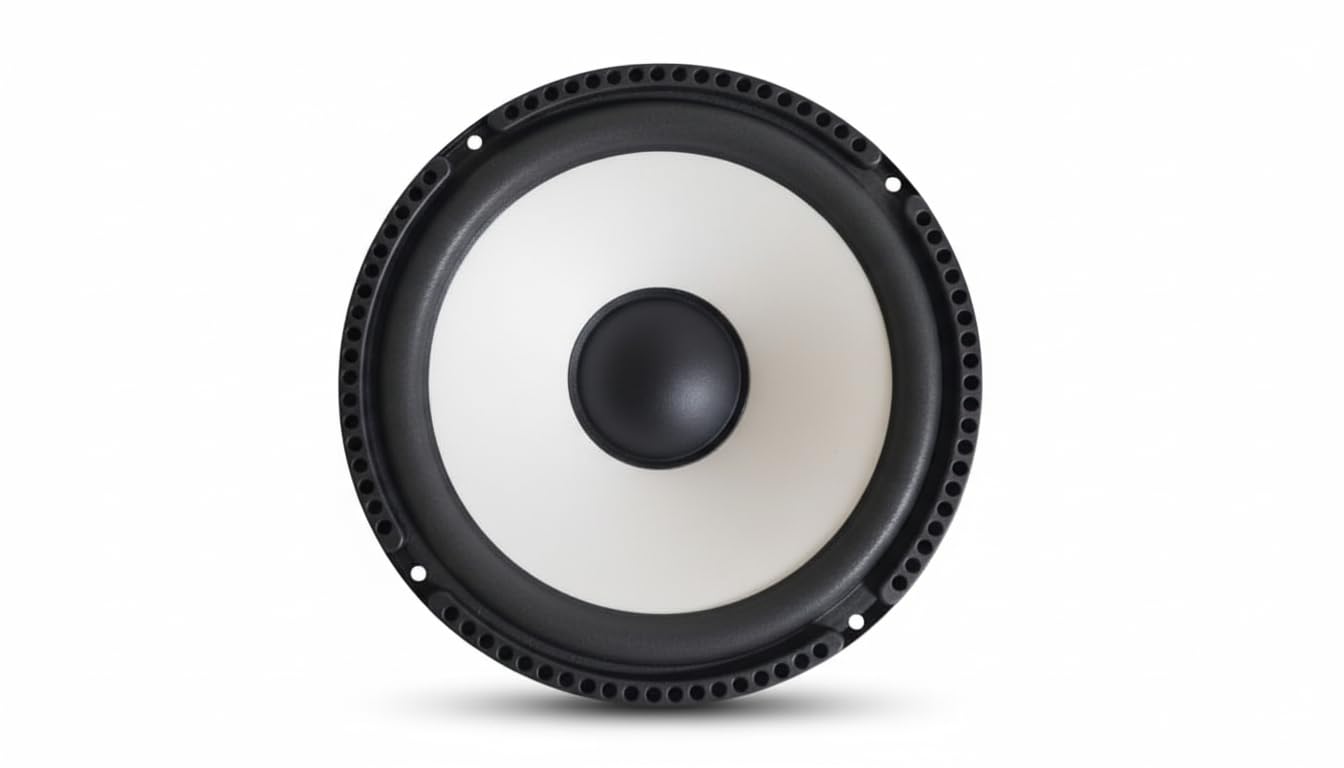 Virtual Mart India 8 inch woofer VMISWWHIE Subwoofer