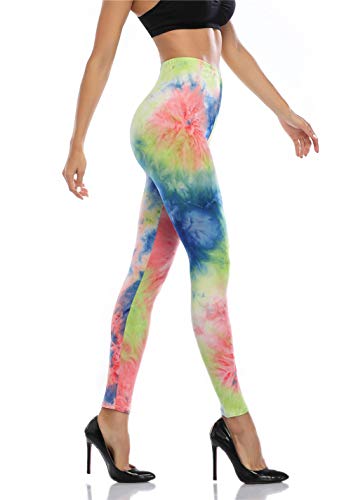 Image of Kotii Women's Soft Full Length Leggings High Waist Ankle Length Leggings Pants Tights