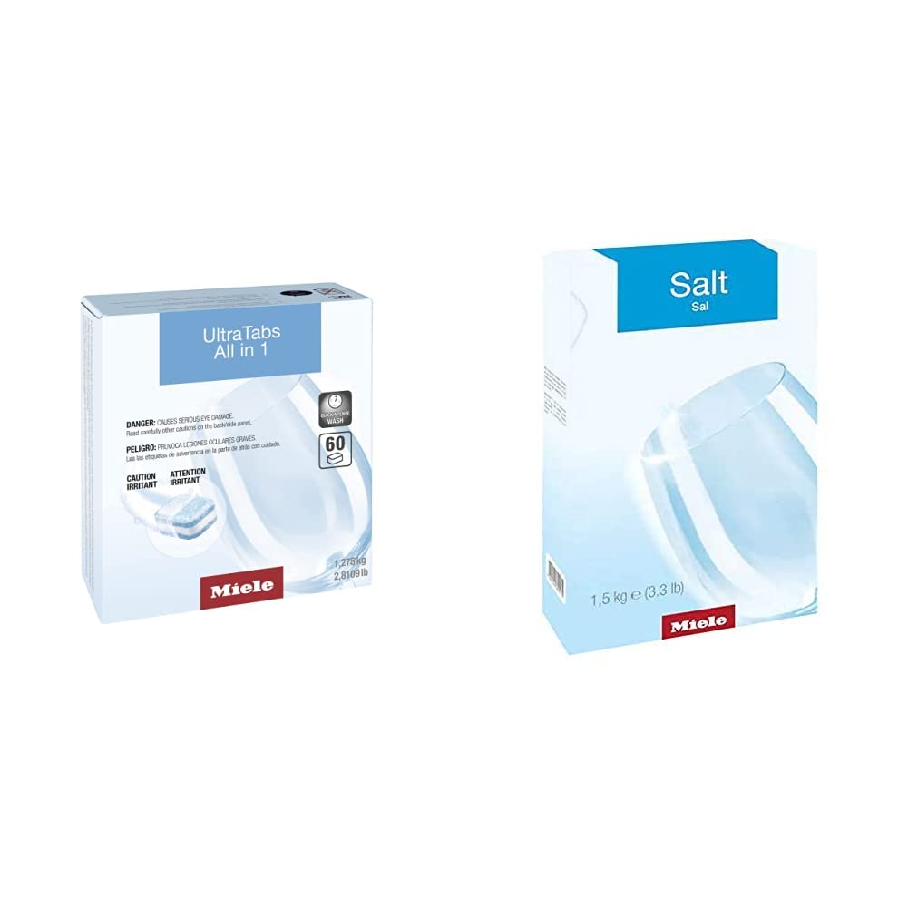 Miele ultra tabs  5個セット Amazon.com: Miele UltraTab All in 1 Dishwasher Tablets + Miele