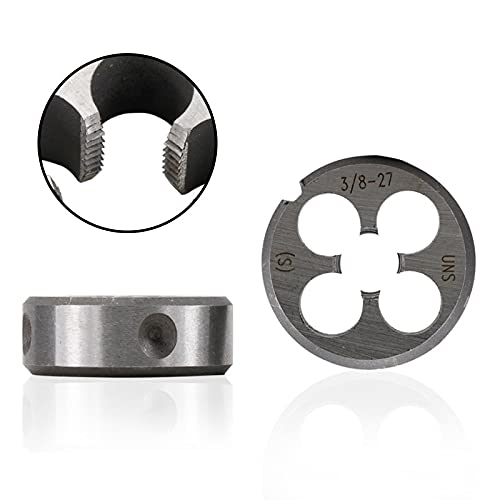 Jwn 1pc Right Hand Tap Round Die Cut HSS Thread Screw Die Set Woodworking UN UNC UNF UNEF