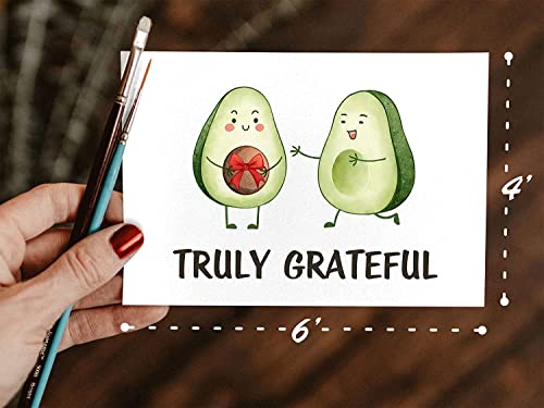 40 Funny Thank You Cards Wtih Envelopes & Stickers,Pun Greeting Note Cards 4 X 6 In,Bulk Boxed Set Assortment Blank Notecards Card Great For Employee Teachers Friends Business Coworker Gratitude Appreciation #TOP5