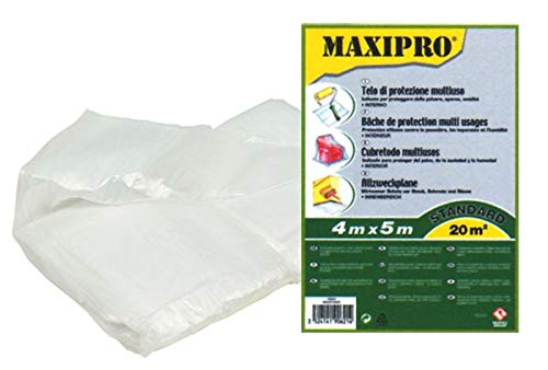 RULO - Plastico Cubretodo G8 Rulo 4X6 M