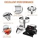 Poggyyi Tomato Strainer & Sauce Maker, 450W Commercial Applesauce Maker Food Mill for Tomatopaste Applesauce, Electric Tomato Presses Strainer Machine for Food Sauces