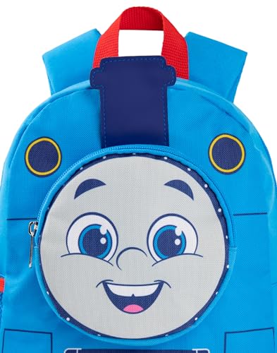 THOMAS & FRIENDS Boys Backpack | Blue & Red Backpack with Adjustable Straps | 3D Train Practical Luggage Sports Pre School Bag4