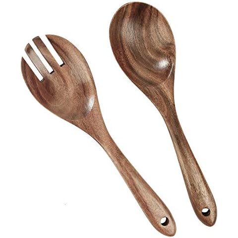 Couverts à Salade en Bois MaoXinTek Cover