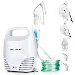 Hangsun Nebuliser Machine for Adults and Kids Compact Compressor System Vaporizer Mist Steam Inhaler CN560 Portable and Silent for Home Use