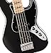 Affinity Series Active Jazz Bass V, Maple Fingerboard, Black Pickguard, Black Metallic