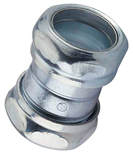 Halex, 3/4 in. Electrical Metallic Tube (EMT) Compression Coupling , 26242, 5 per pack