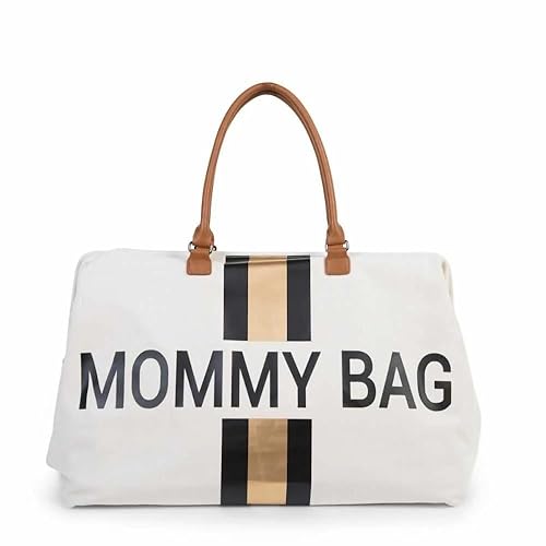 Childhome The Original Mommy Bag, bolsa grande para pañales para bebé, bolsa de hospital para mamá, bolsa grande, bolsa de viaje para mamá, bolsa de