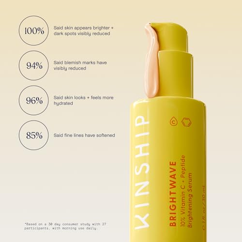 Kinship K0087 Brightwave 10% Vitamin C + Peptide Serum thumb #1
