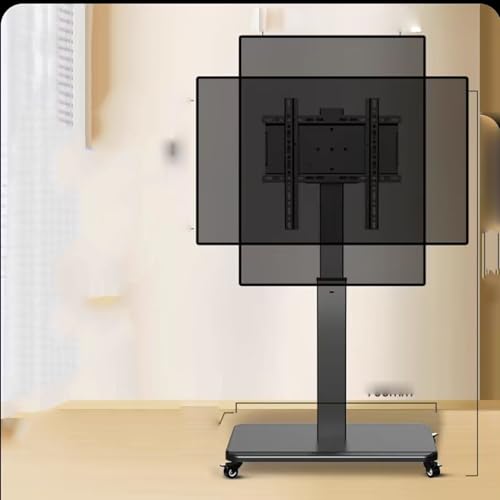 Soporte móvil para TV de piso para pantalla de 32-75 pulg miniatura 1