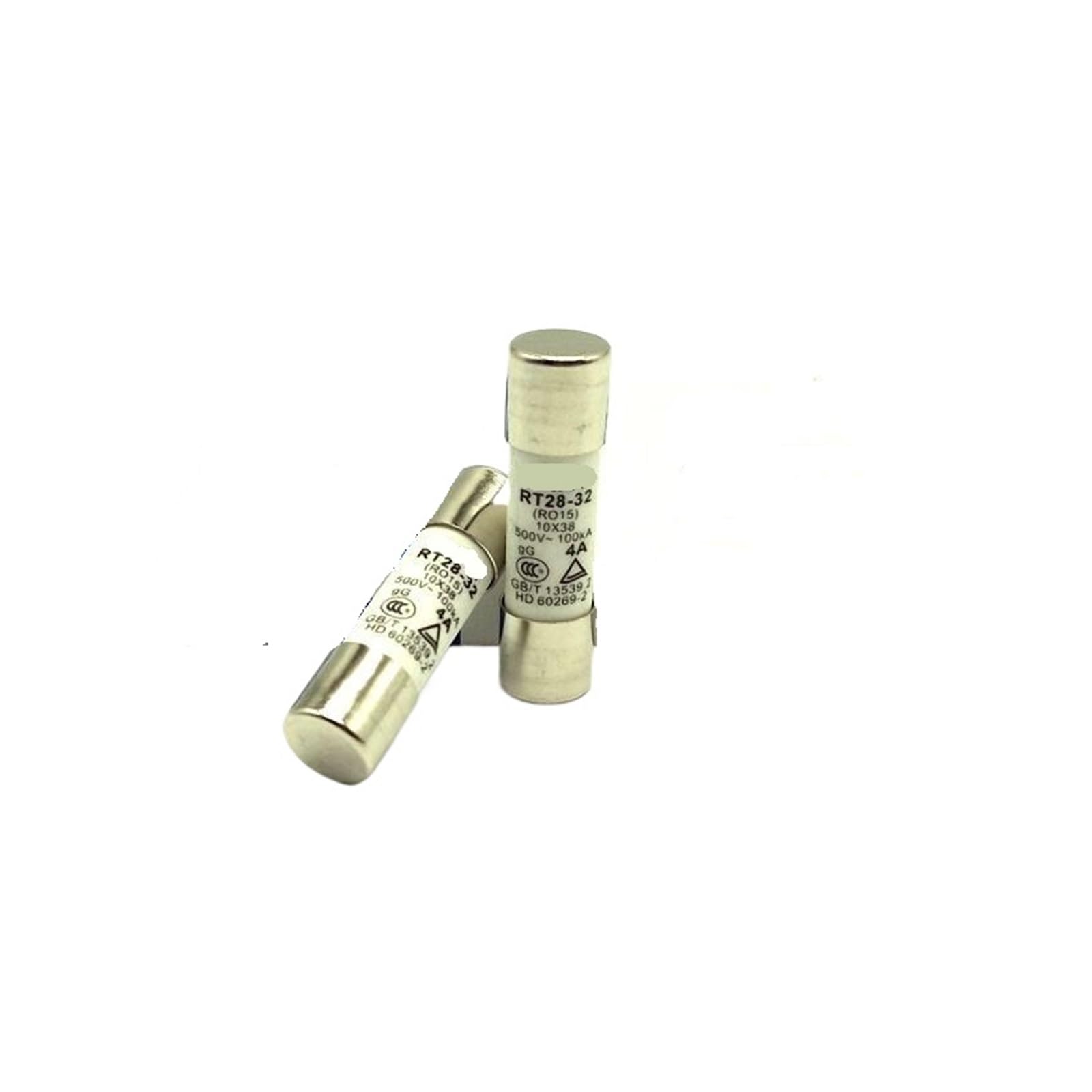 Bezpiecznik ceramiczny szybki, 10 szt./partia RT28-32 (RO15, RT14-20) 2A 4A 6A 10A 16A 20 25A 32A Wkładka bezpiecznikowa 10X38 z rdzeniem topikowym (20A)(4A)
