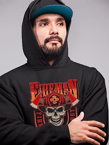 Pull à capuche homme OM3 Firefighter pour vos sorties décontractées - 2