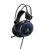Rapoo VPRO VH200 beleuchtetes Gaming-Headset mit LED Beleuchtung, individuell einstellbare Klangmodi, schwarz