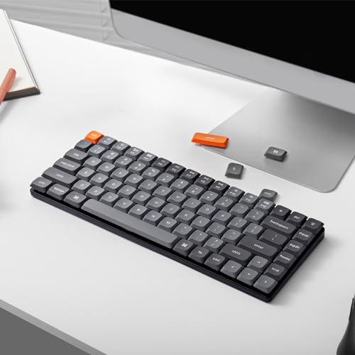 Image of Keychron K3 Max Low-Profile Wireless Mechanical Keyboard, 75% Layout 2.4 GHz Bluetooth QMK /VIA White Backlight Ultra-Slim with Gateron Brown Switch Compatible with Mac Windows Linux