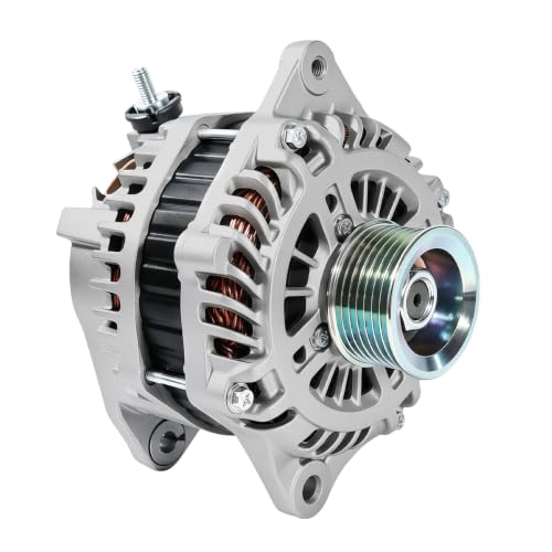 Image of 130A Alternator V6 3.5L Compatible with Nissan Altima 2007-2010, Murano 2009-2014, Maxima 2009-2010, Quest 2011-2017, Replace# 11341N, 23100-1AA1A, 23100-JA11A, 213-9665, 334-2778