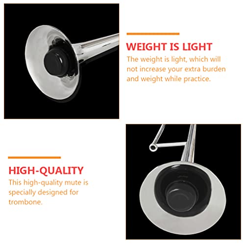 Milisten P16VNW3E33609B471 Trombone Straight Mute Trombone Mute Tenor Trombone Practice Silencer Accessory Parts Music Instrument Accessory thumb #8