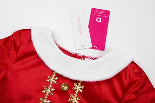 Disfraz Mrs Santa Claus para Niñas Talla 10-12 miniatura 3