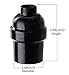 Aplstar E26 E27 Light Socket,8-Pack Black Edison Retro Pendant lamp Holder, E26 E27 Plastic Standard Screw-in Socket Maximum Wattage 250W Heat Resistant Up to 200℃ Fire Resistant