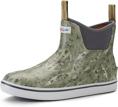 SUREWAY Men's Ankle Fishing Deck Boots