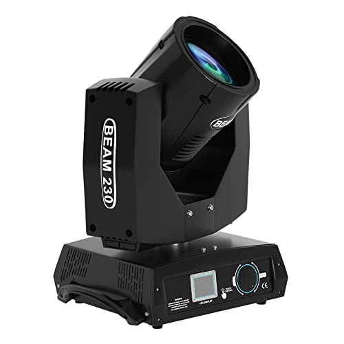 7R 230W Stage Lights Moving Head Light, RGBW DJ Lighting, 8 Prism Strobe DMX 16Ch for Wedding DJ Party Stage Lighting