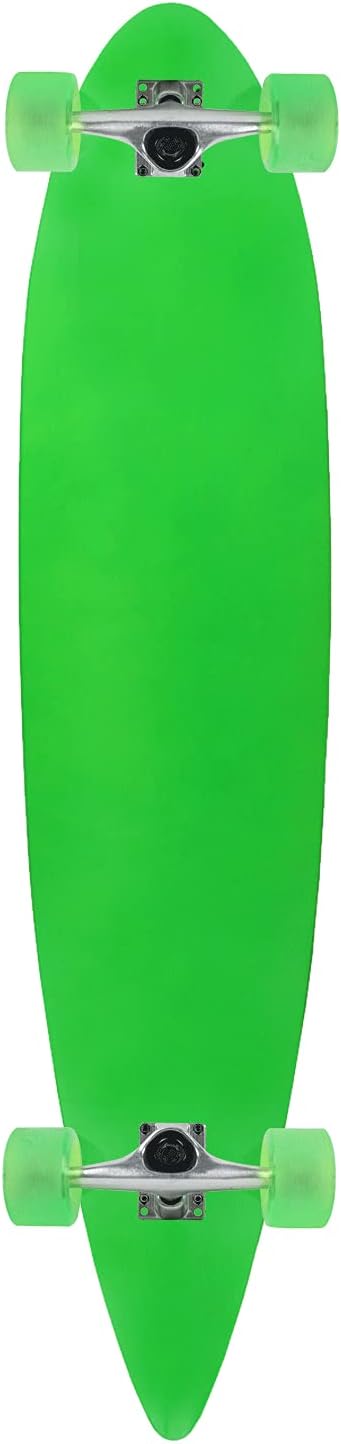 Moose Pintail 9" x 43" Longboard Neon Green Complete