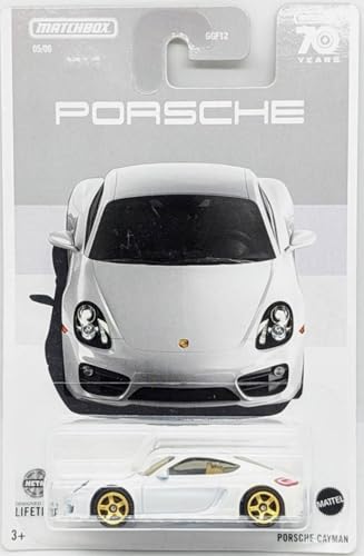 Matchbox Porsche Cayman, Blanco miniatura 1