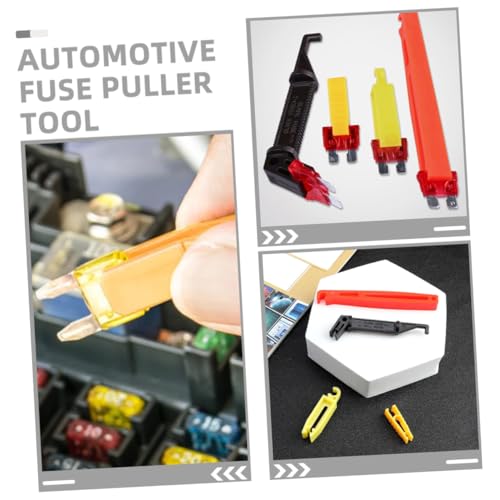 Extractor de fusibles multifuncional juego de 4 para vehículo 7