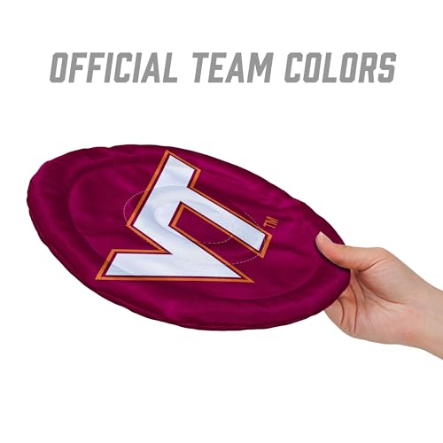 Image of YouTheFan NCAA Virginia Tech Hokies Flimzee Bean-Bag Flying Disc